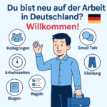 Du bist neu auf der Arbeit in Deutschland?